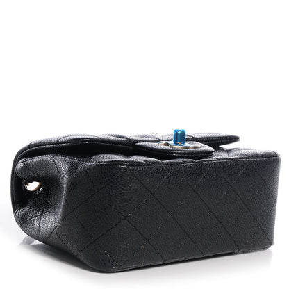 Chanel Caviar Mini Square Flap Black 5 of 10