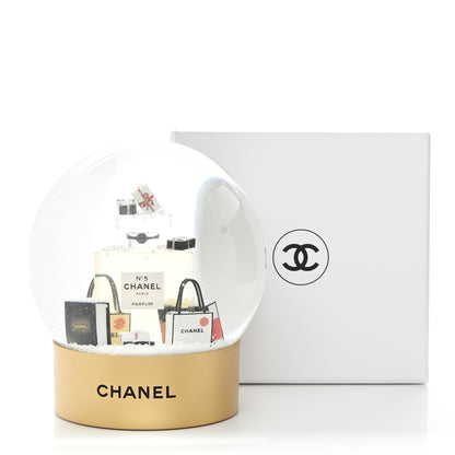 Chanel Glass N°5 Perfume Bottle Snow Globe 8 of 8