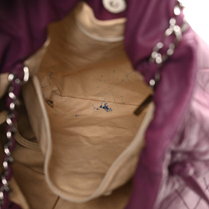 Chanel Caviar 31 Drawstring Tote Purple 11 of 12