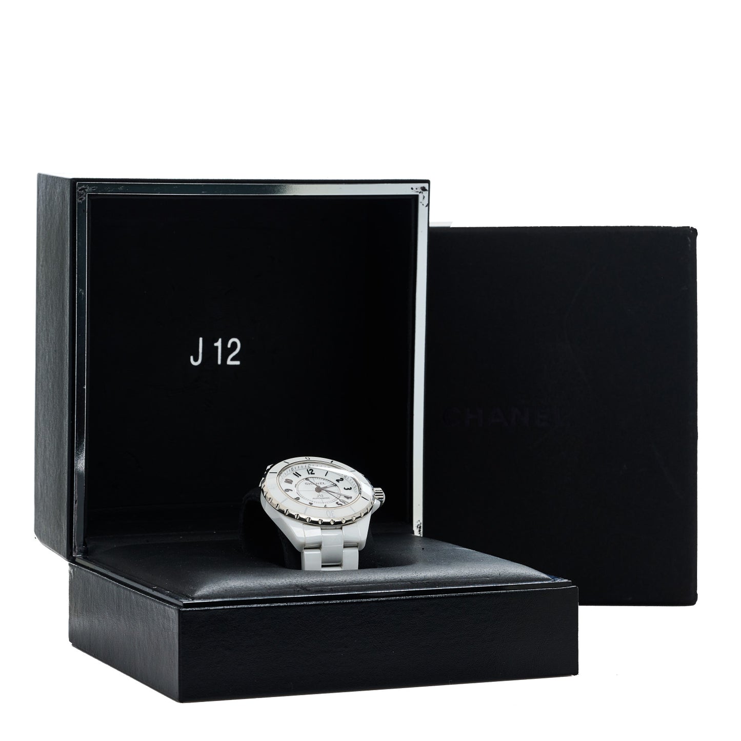 Stainless Steel Ceramic 38mm J12 Automatic Watch White