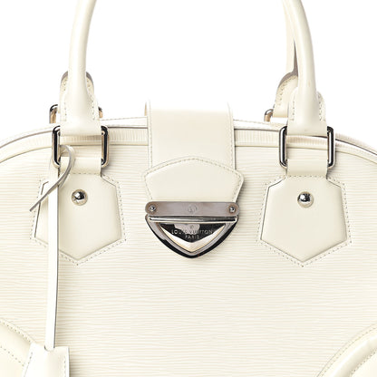 Louis Vuitton Epi Bowling Montaigne GM Ivory 7 of 9