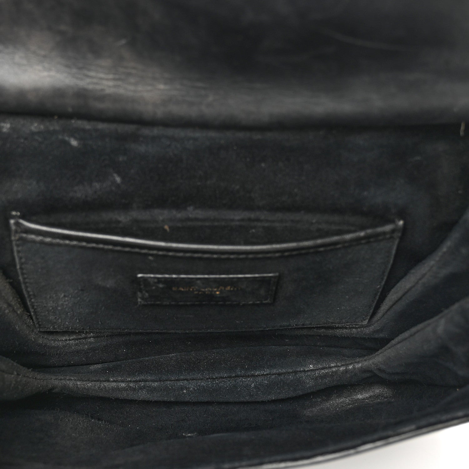 Saint Laurent Smooth Calfskin Medium Charlie Shoulder Bag Black 6 of 11