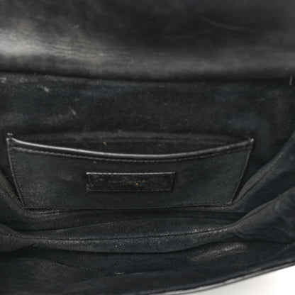 Saint Laurent Smooth Calfskin Medium Charlie Shoulder Bag Black 6 of 11