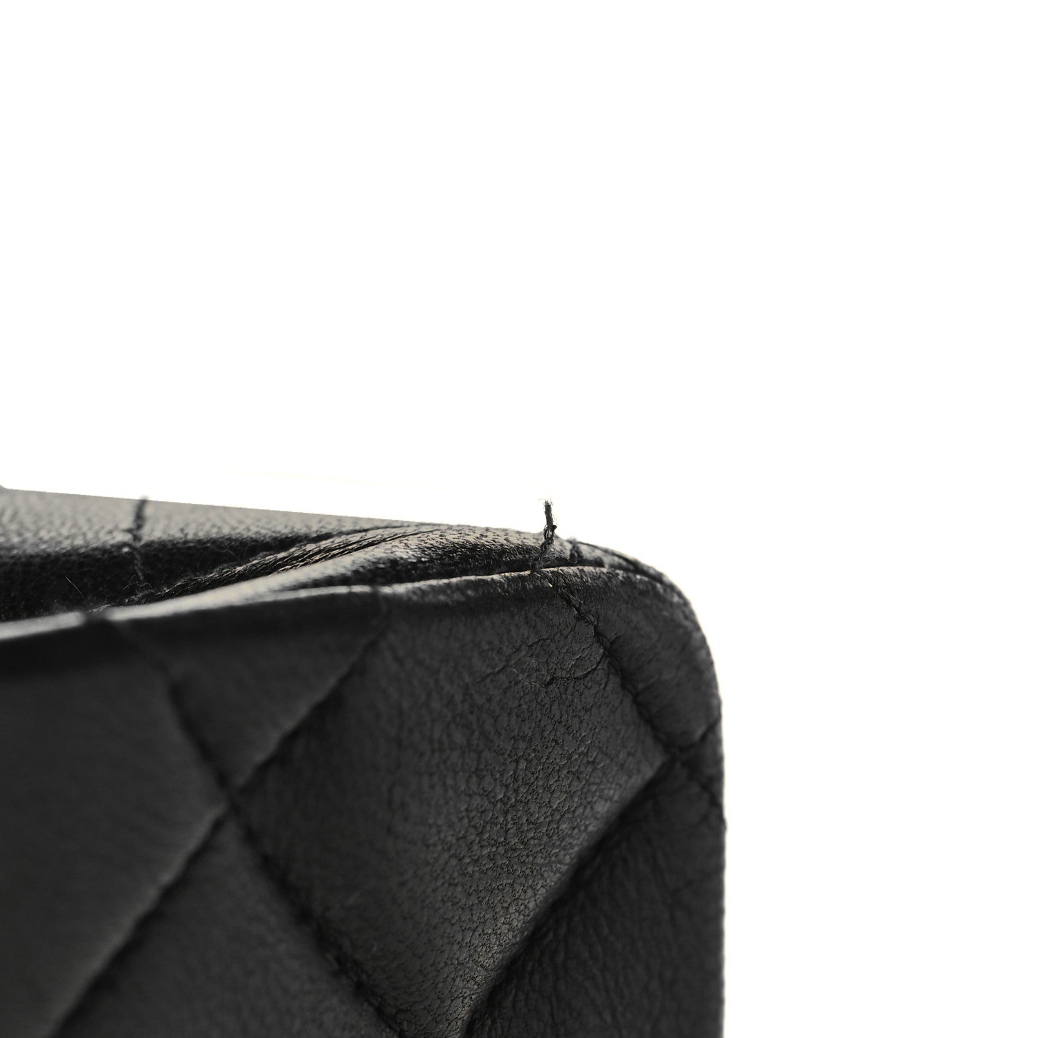 Chanel Lambskin Quilted Medium Double Flap Black 11 of 11