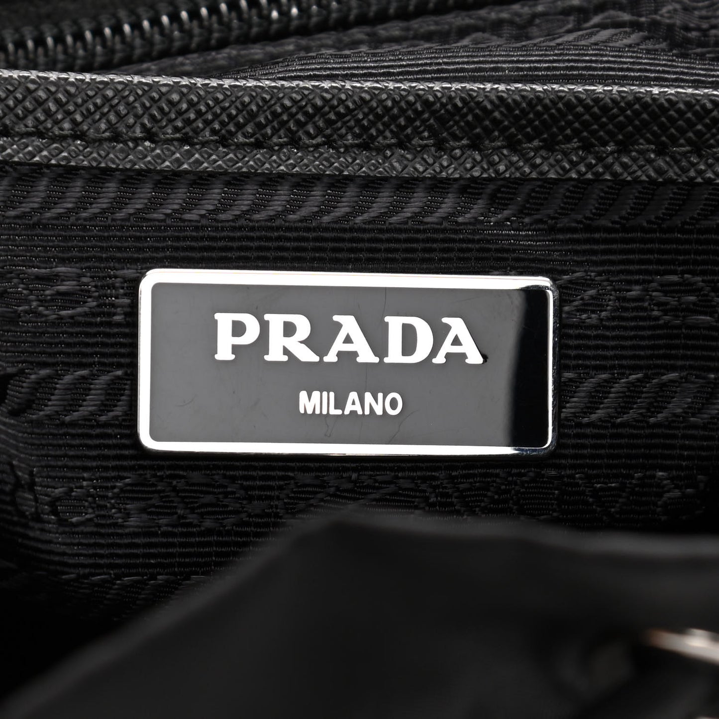 Tessuto Nylon Vela Small Backpack Black