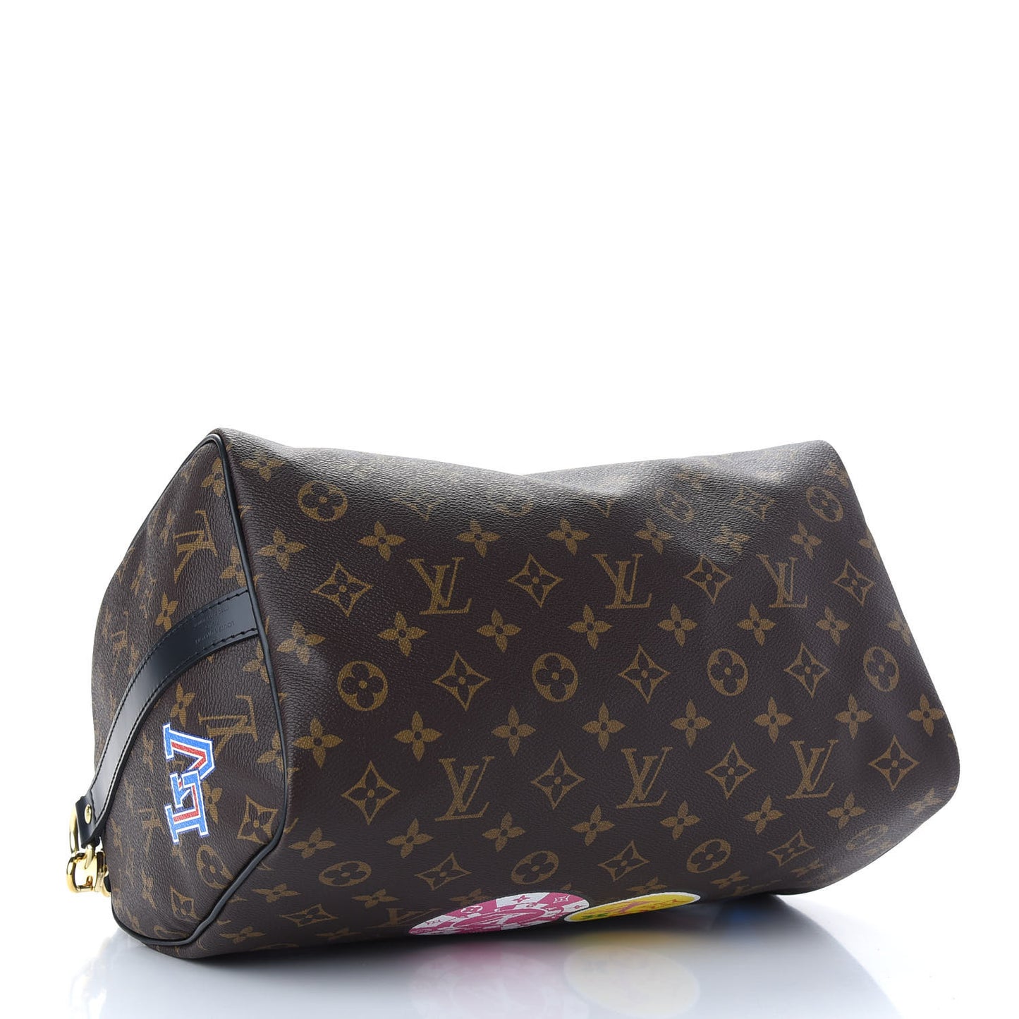 Monogram My World Tour Speedy Bandouliere 30 Black