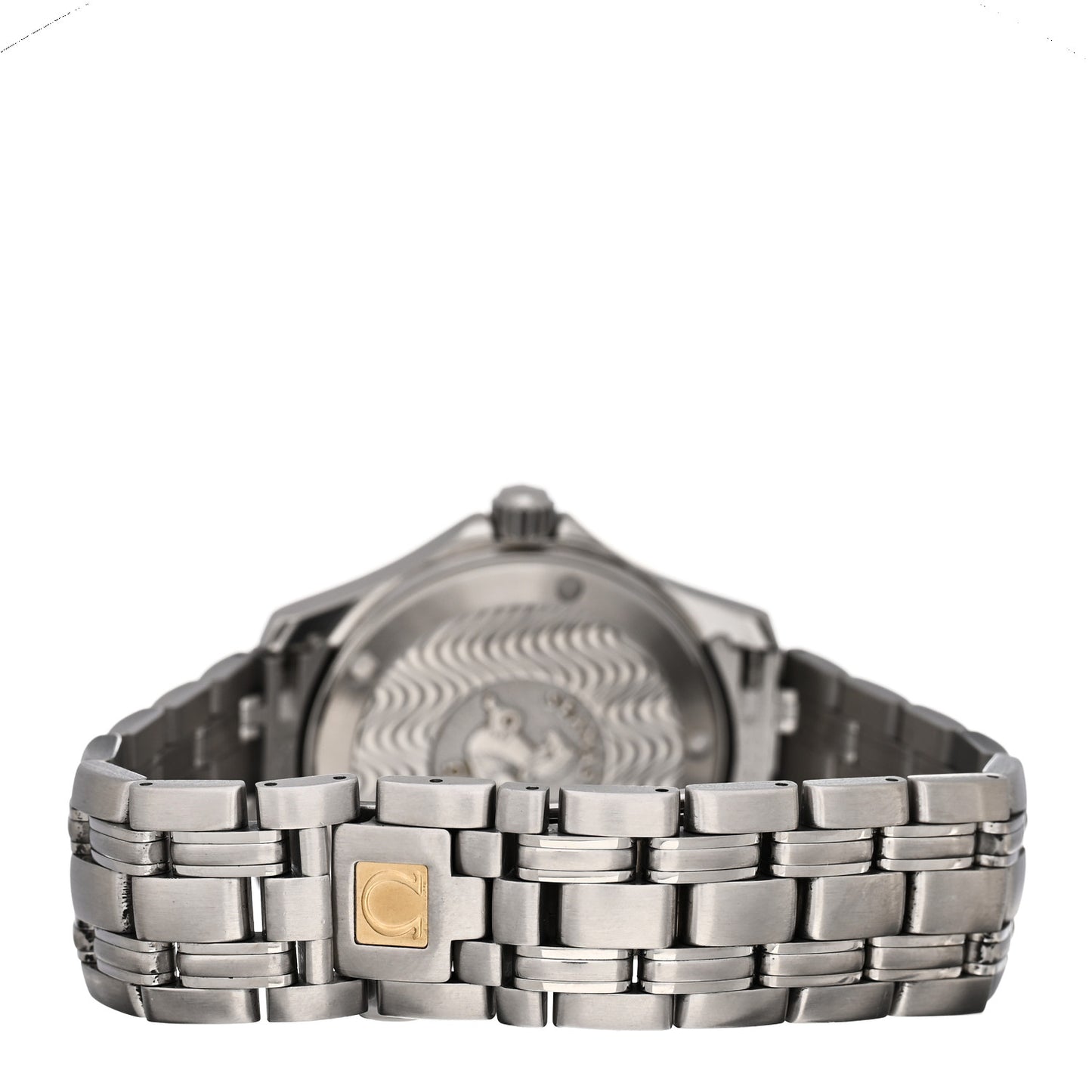 Stainless Steel 36mm Seamaster Quartz Watch White 2511.20