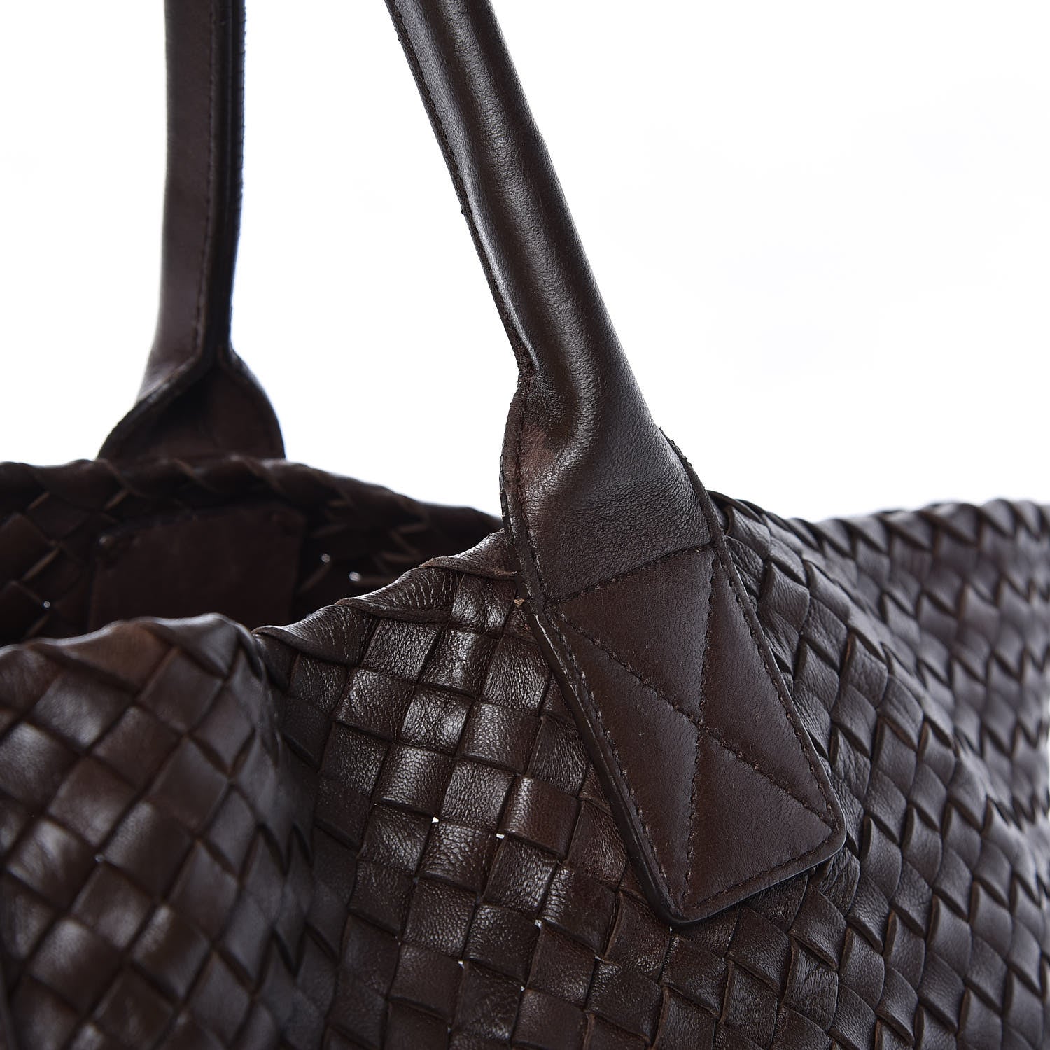 Bottega Veneta Nappa Intrecciato Medium Cabat Ebano 12 of 19
