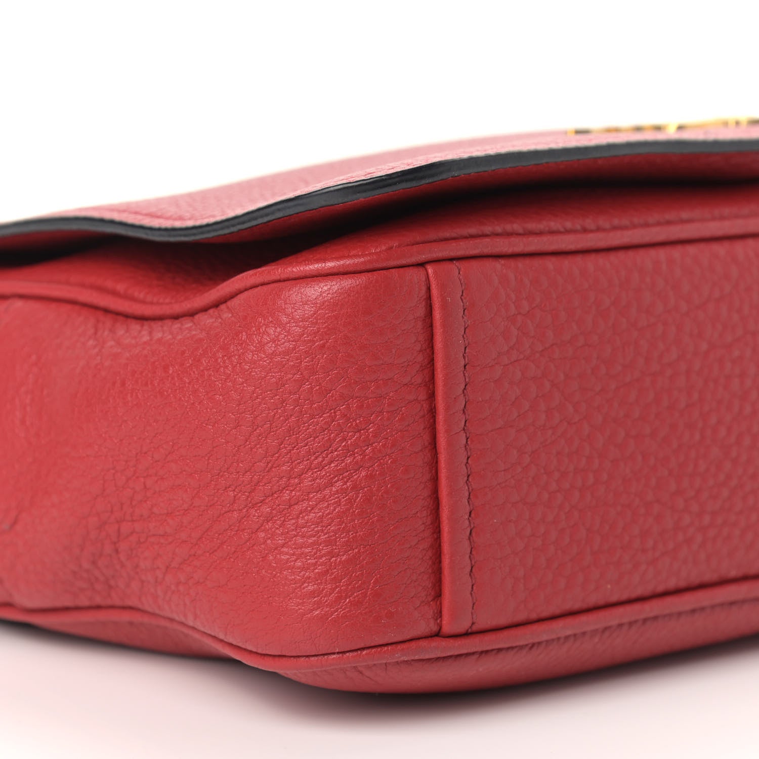 Prada Vitello Phenix Flap Crossbody Rosso 5 of 10