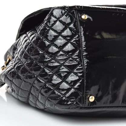 Chanel Vinyl XL Rock and Chain Flap Black 9 of 10