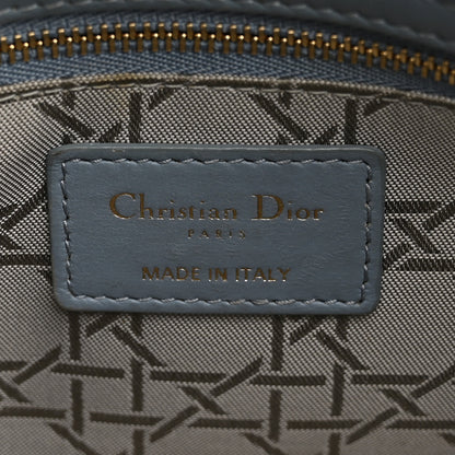 Christian Dior Lambskin Cannage Small Lucky Badges My Lady Dior Cloud Blue 6 of 13