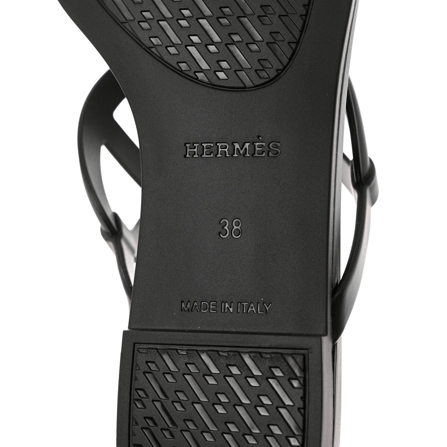 Rubber Womens Egerie Sandals 38 Black