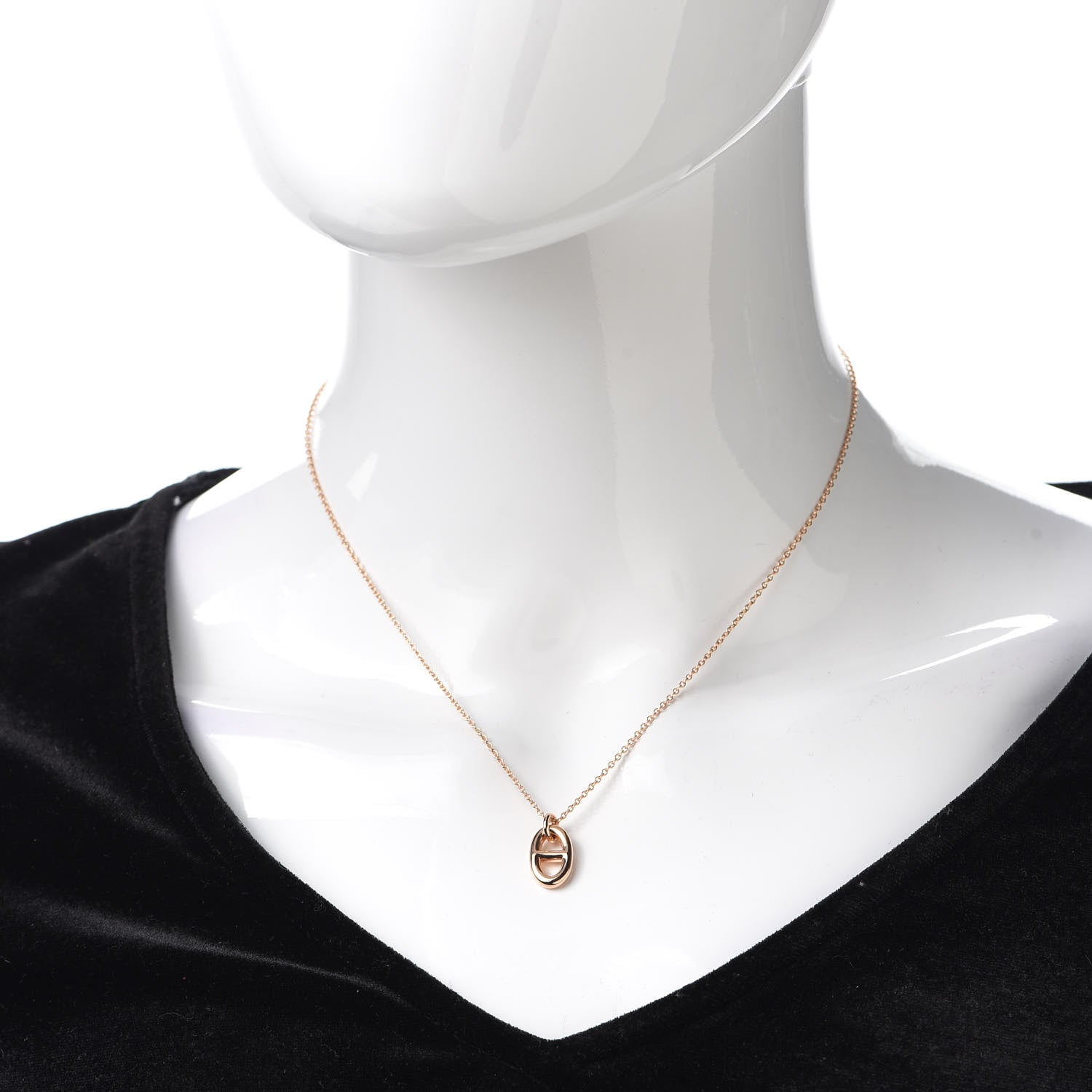 Hermes 18K Rose Gold PM Farandole Pendant Necklace 2 of 6