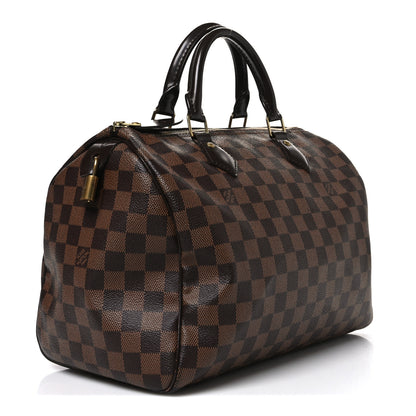 Louis Vuitton Damier Ebene Speedy 30 2 of 11