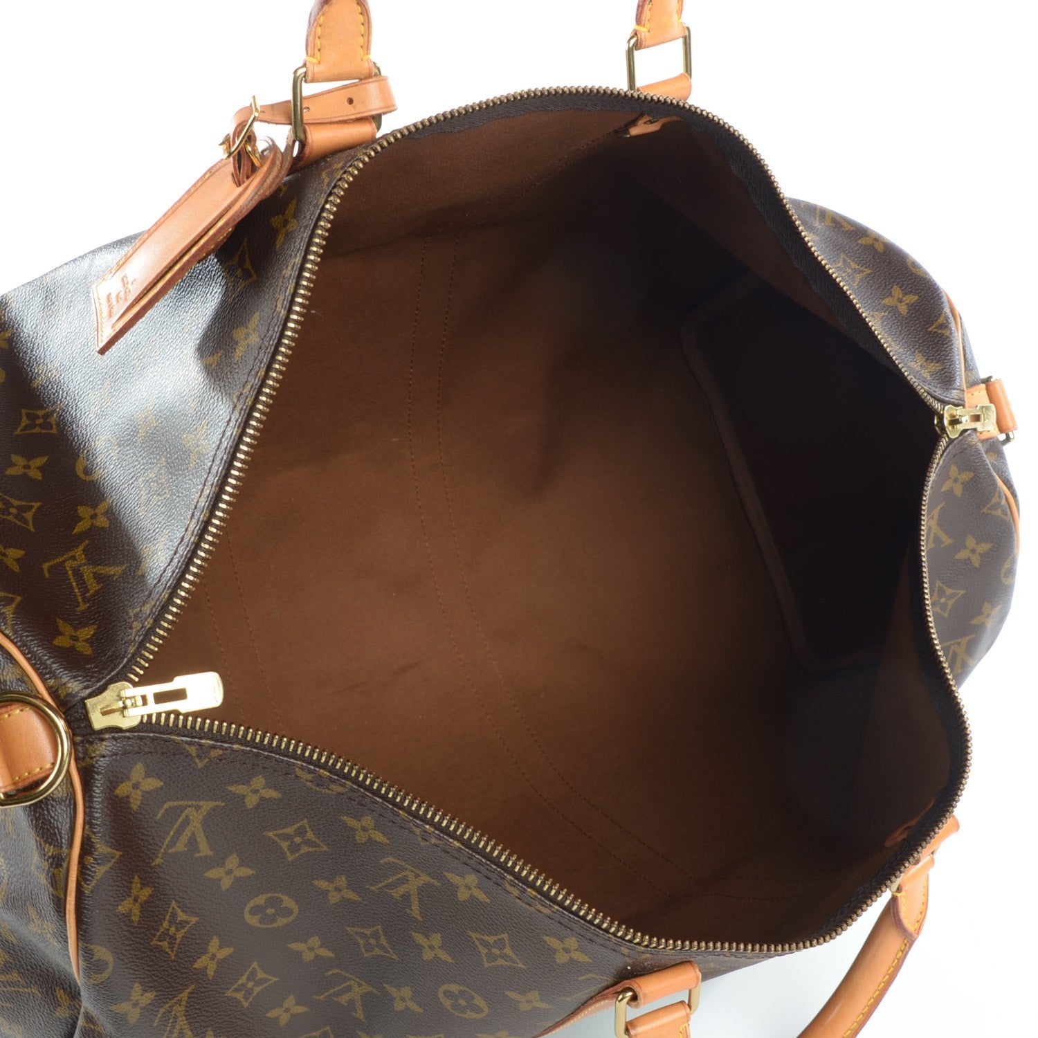 Louis Vuitton Monogram Keepall Bandouliere 55 9 of 11