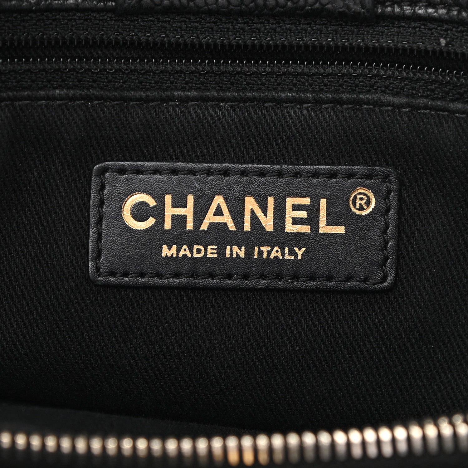 Chanel Caviar Large Shopping Tote Black 6 of 11