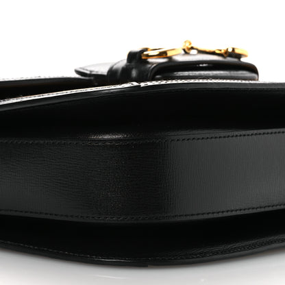Gucci Azalea Calfskin Tri-Color Horsebit 1955 Shoulder Bag Mystic White Sun Oil Black 9 of 11