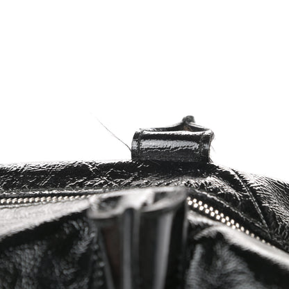 Saint Laurent Textured Patent Medium Easy Y Bag Black 11 of 13