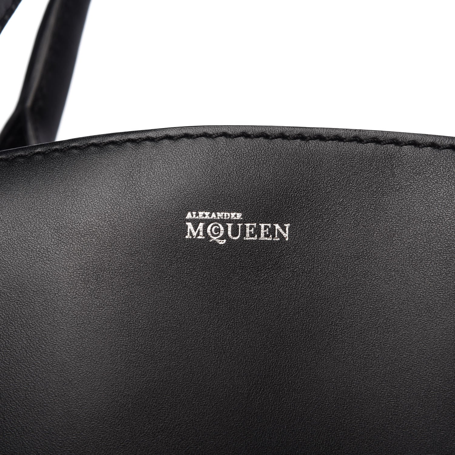 Alexander McQueen Soft Calfskin Medium Legend Tote Black 6 of 11