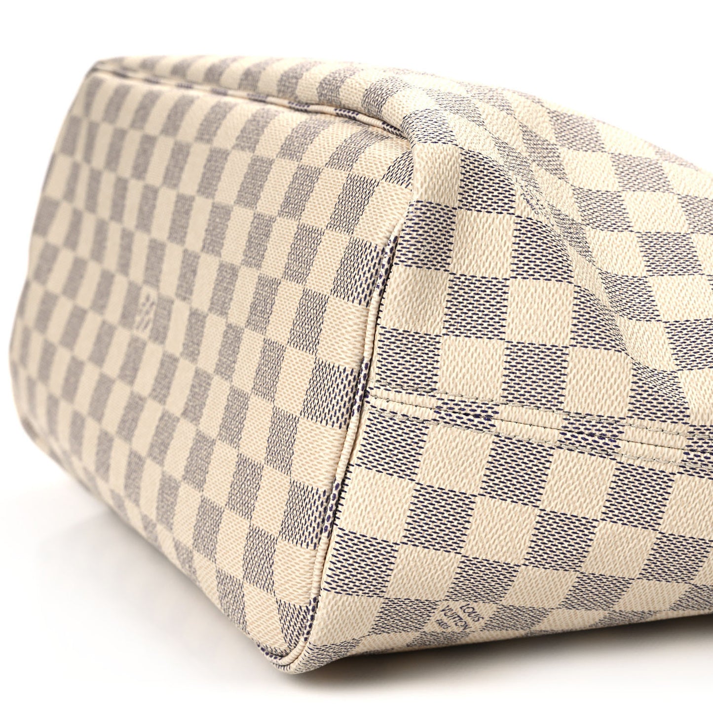 Damier Azur Neo Neverfull MM Rose Ballerine