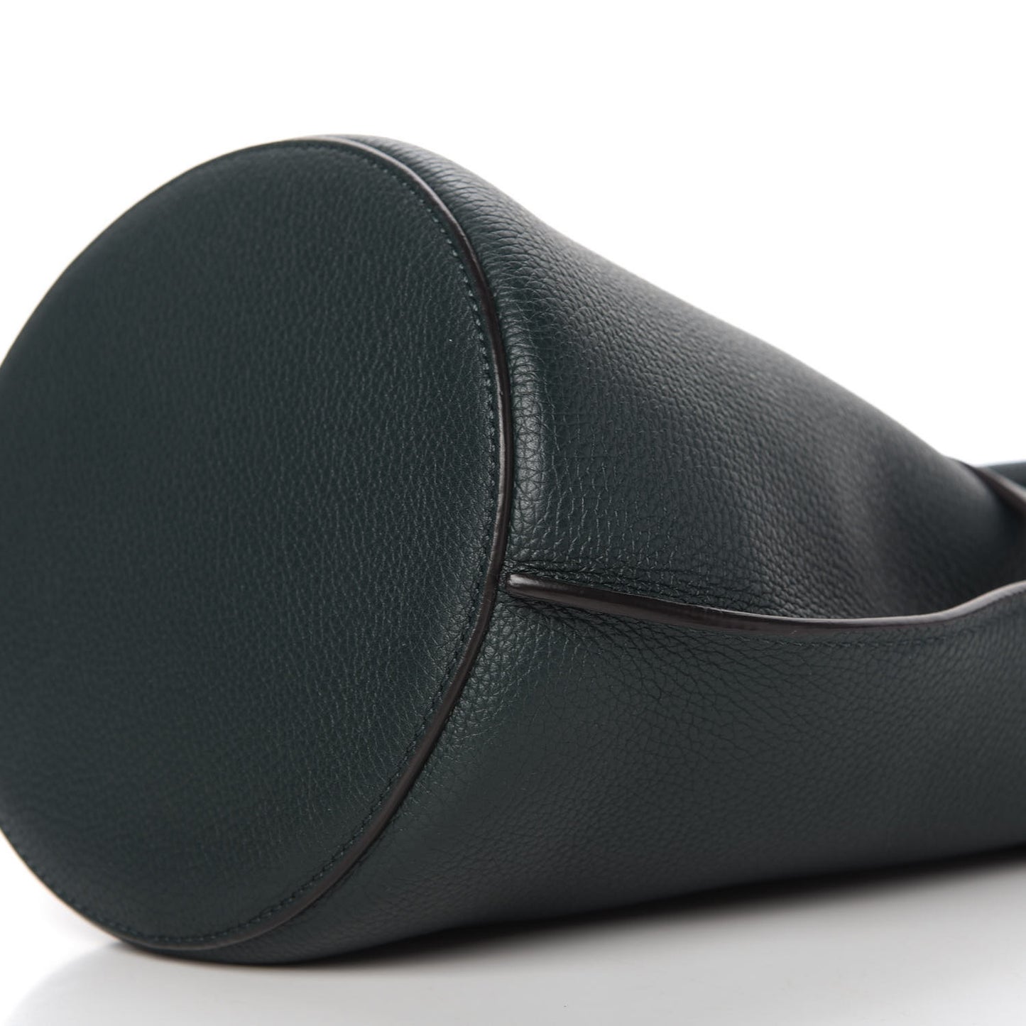 Supple Grained Calfskin Nano Big Bag Bucket Amazone