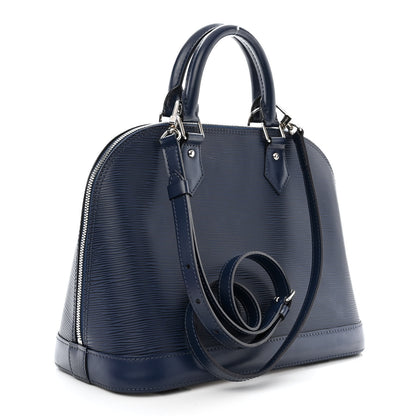 Louis Vuitton Epi Alma PM Indigo 3 of 10