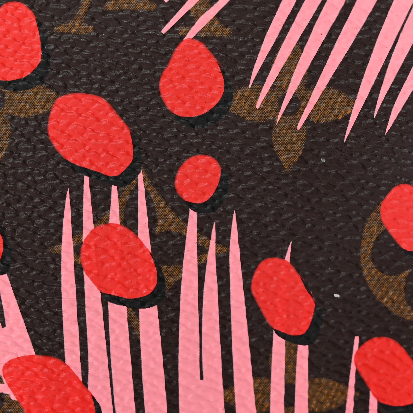 Monogram Jungle Dots Toiletry Pouch 26 Sugar Pink Poppy