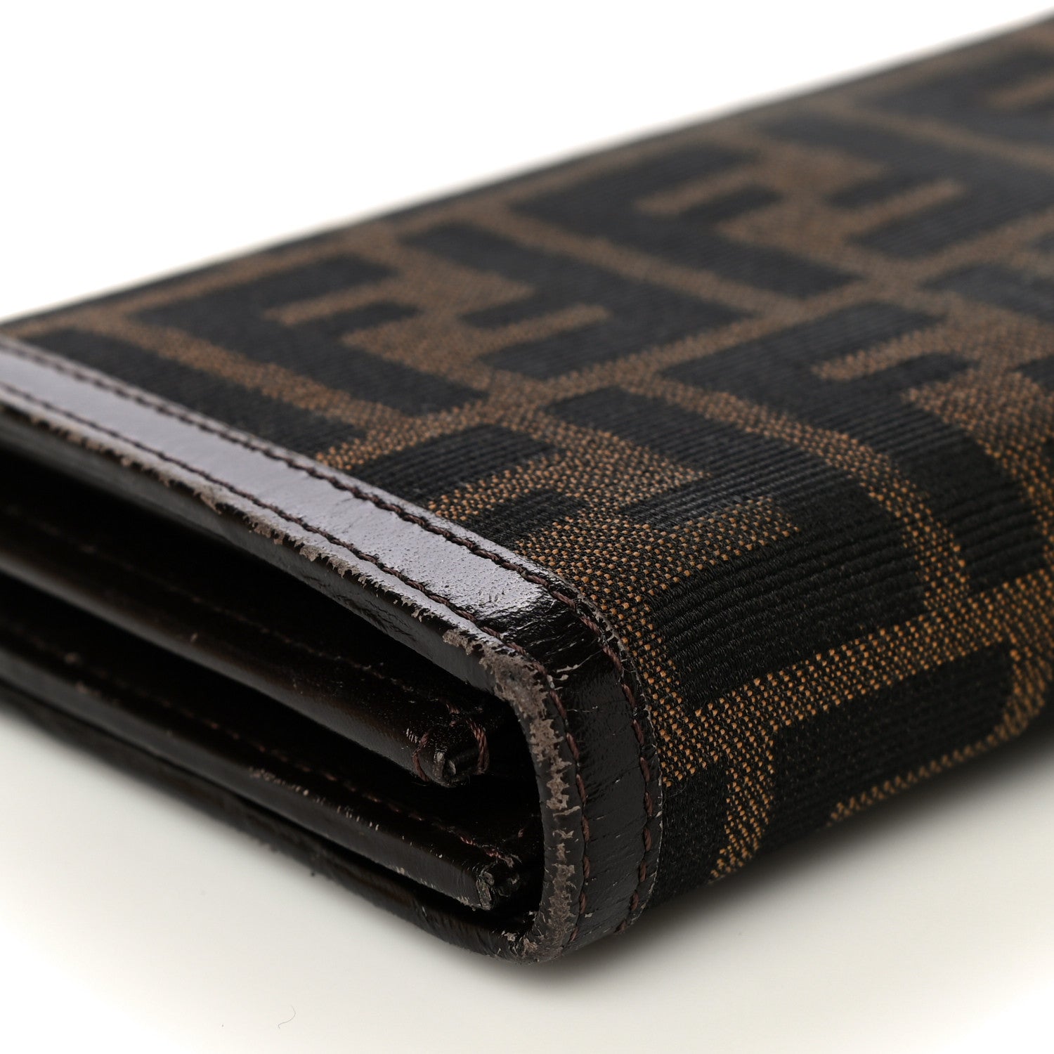 Fendi Zucca Continental Wallet Tobacco 11 of 15
