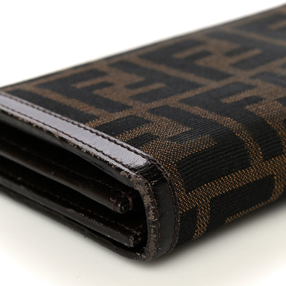 Fendi Zucca Continental Wallet Tobacco 11 of 15