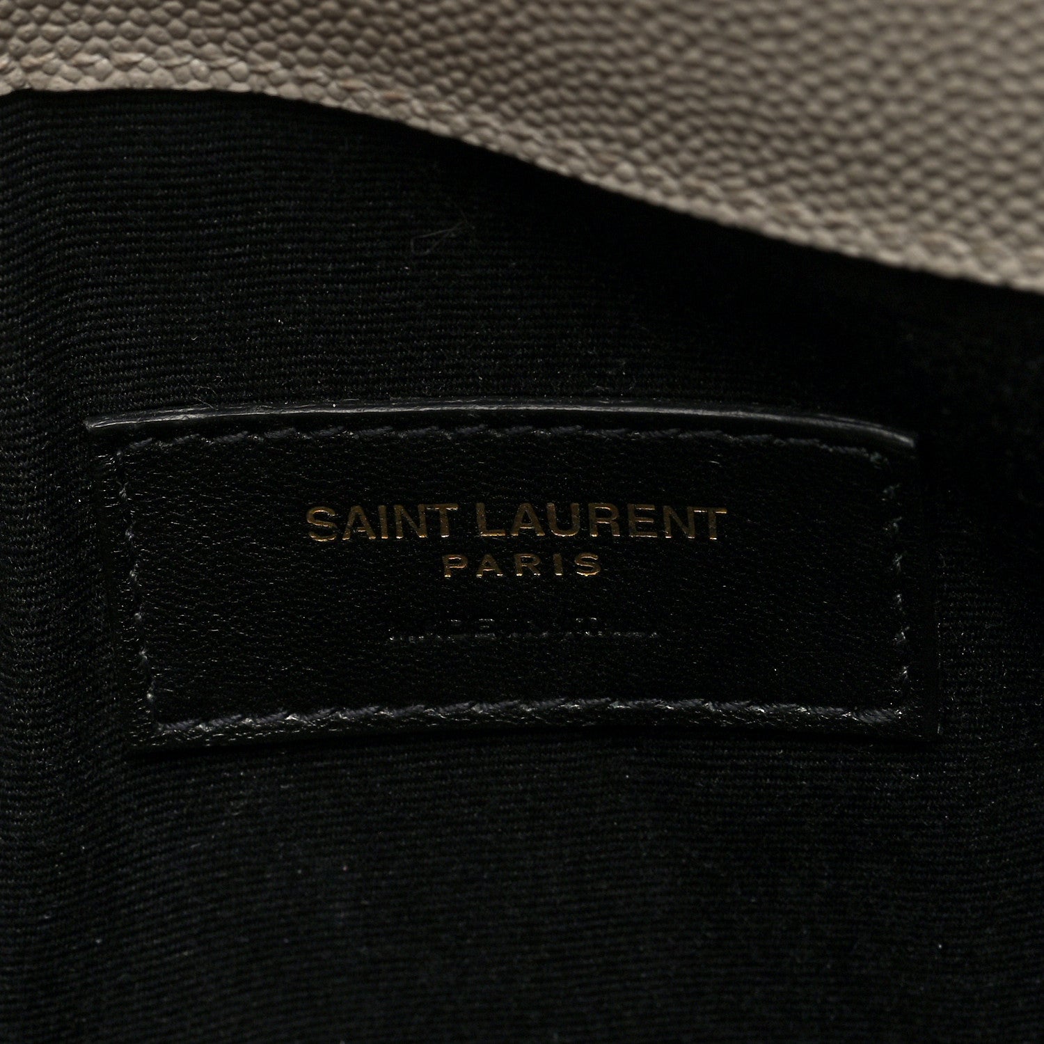 Saint Laurent Grain De Poudre Uptown Pouch Crema Soft 6 of 6
