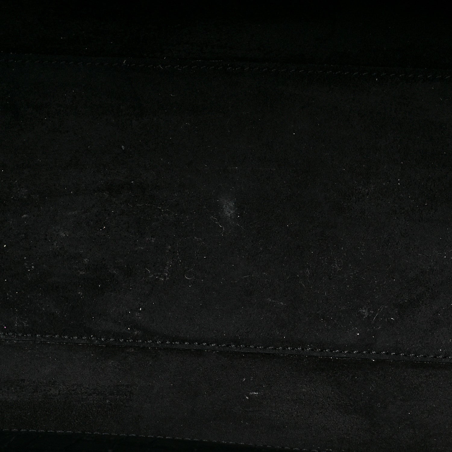Saint Laurent Calfskin Crocodile Embossed Medium Cabas Rive Gauche Black 9 of 9