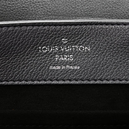 Louis Vuitton Metallic Calfskin Eyelet Lockme Backpack Black 7 of 9