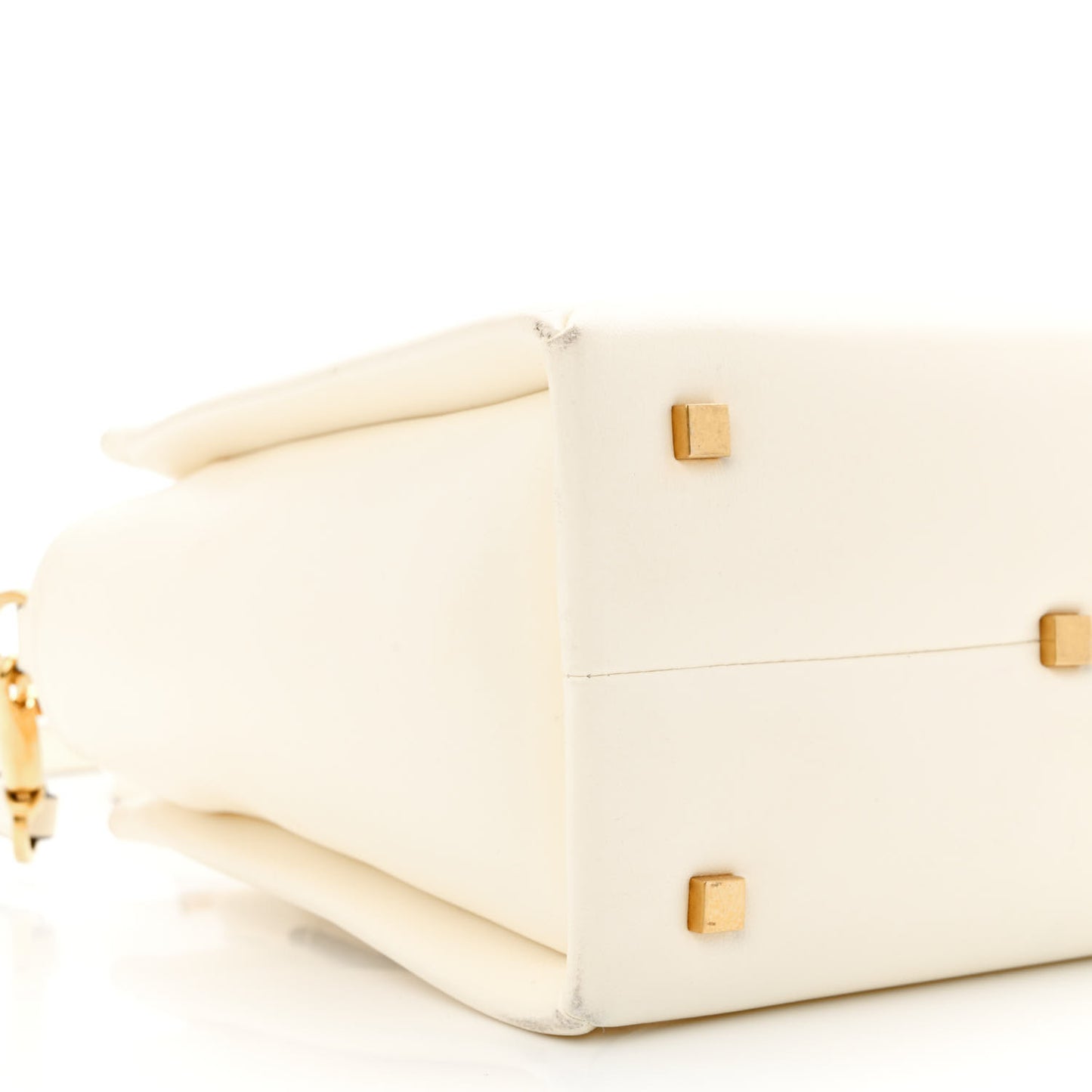 Nappa Small One Stud Handbag Ivory