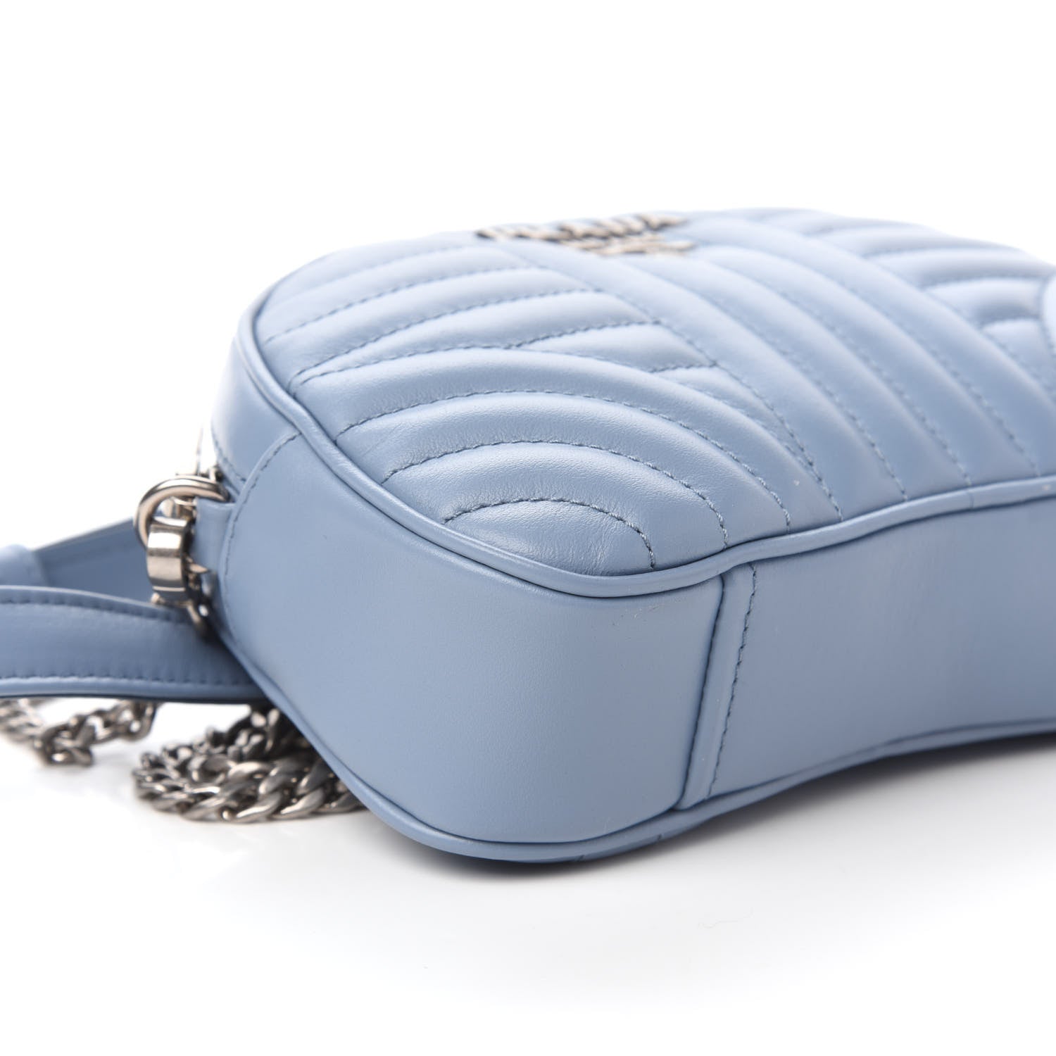 Prada Soft Calfskin Impunture Diagramme Belt Bag Astrale 2 7 of 10
