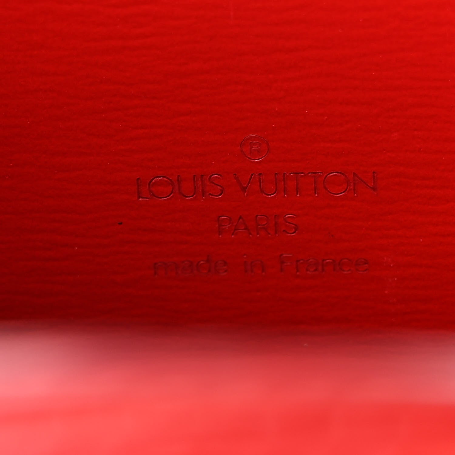 Louis Vuitton Epi Cluny Castillan Red 6 of 12