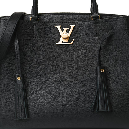 Louis Vuitton Calfskin Lockmeto Black 7 of 13