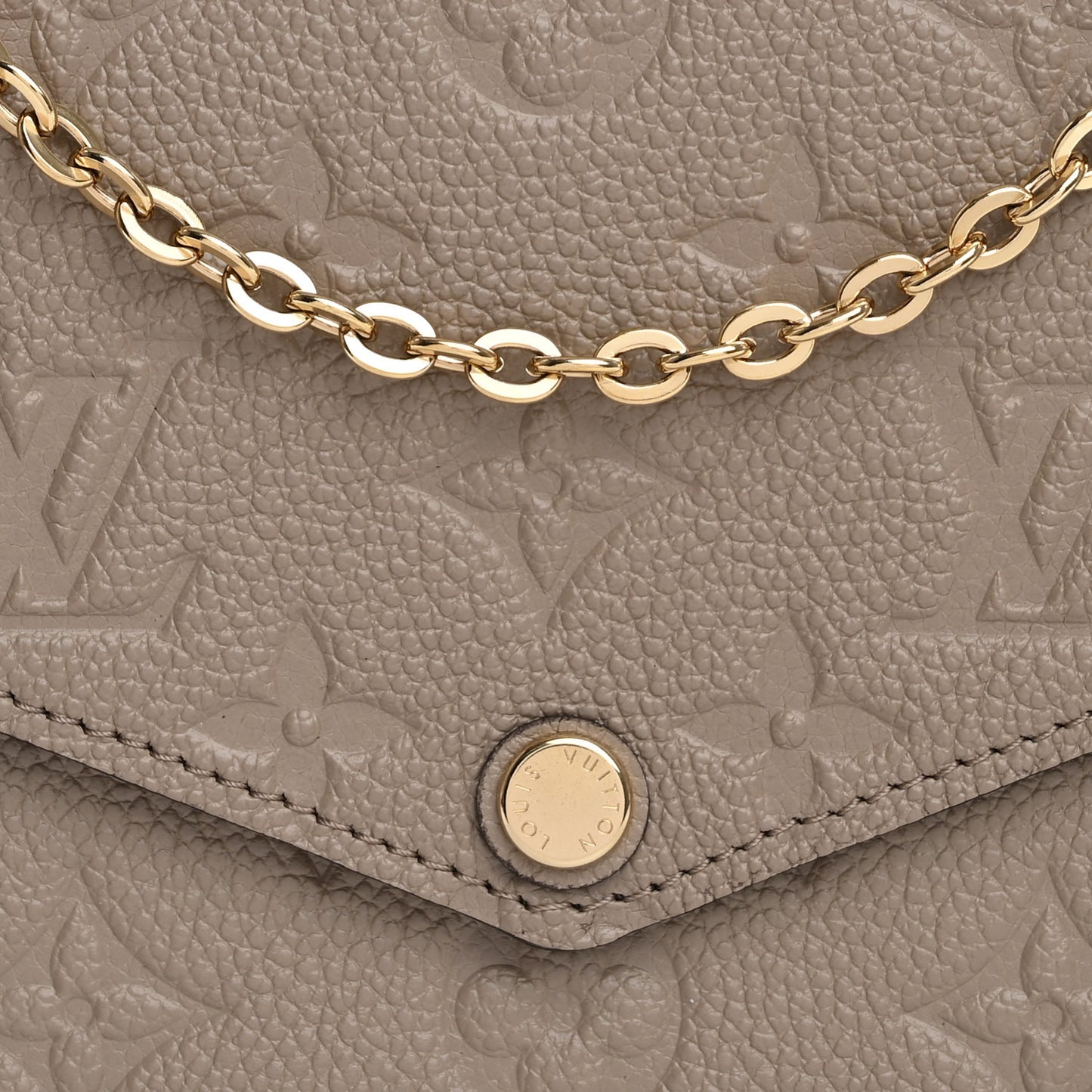 Empreinte Pochette Felicie Chain Wallet Tourterelle