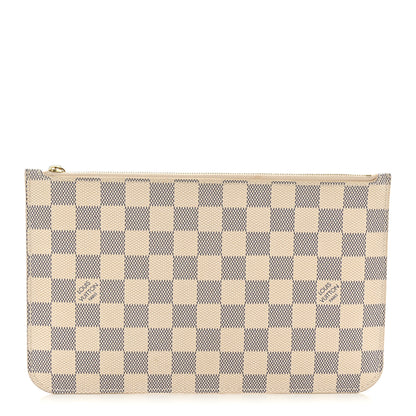 Louis Vuitton Damier Azur Neverfull MM GM Pochette 1 of 7