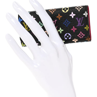 Louis Vuitton Monogram Multicolor Multicles 4 Key Holder Black Grenade 2 of 7