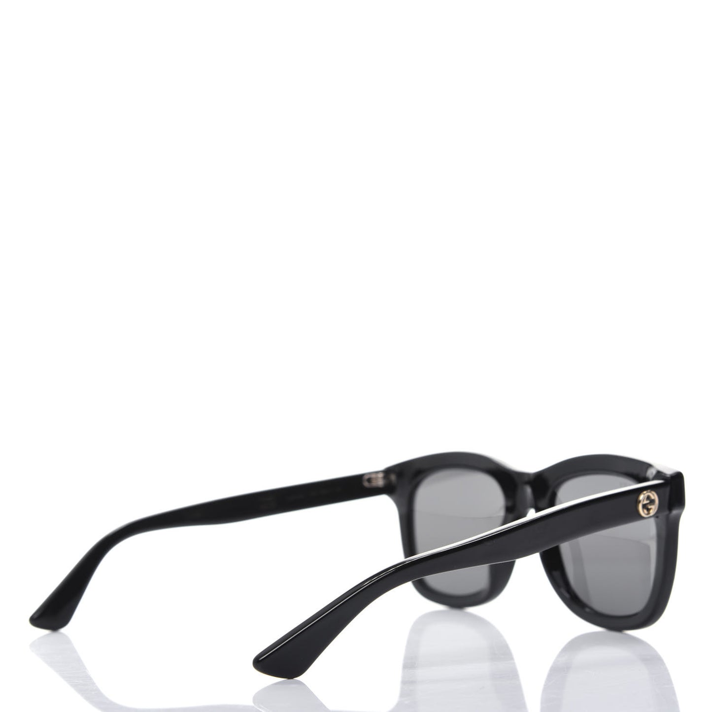 Acetate Square Frame Sunglasses GG0326S Black