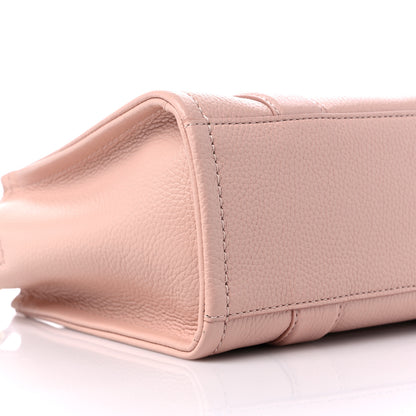 Marc Jacobs Grained Calfskin Small The Tote Bag Rose Dust 7 of 8