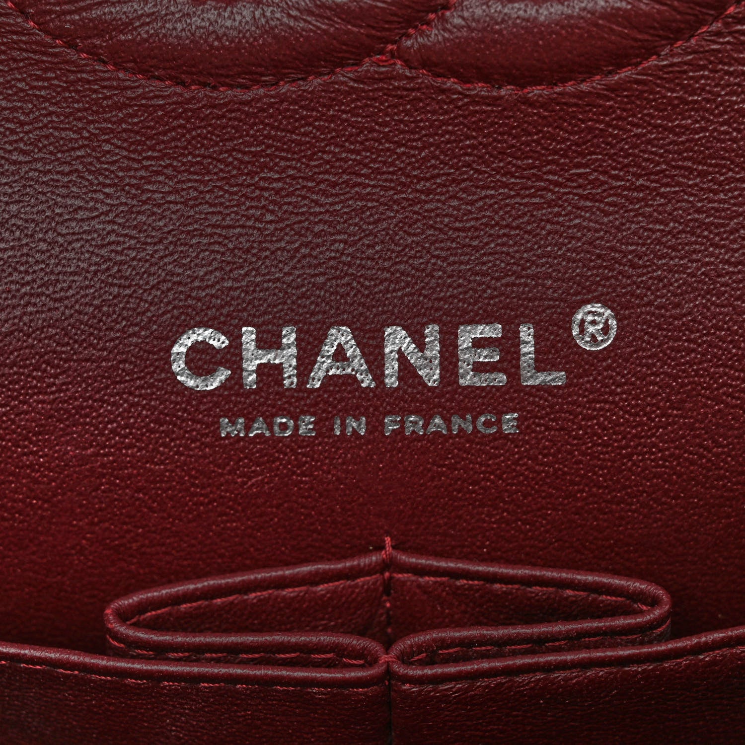 Chanel Lambskin Quilted Medium Double Flap Black 6 of 10