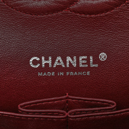 Chanel Lambskin Quilted Medium Double Flap Black 6 of 10