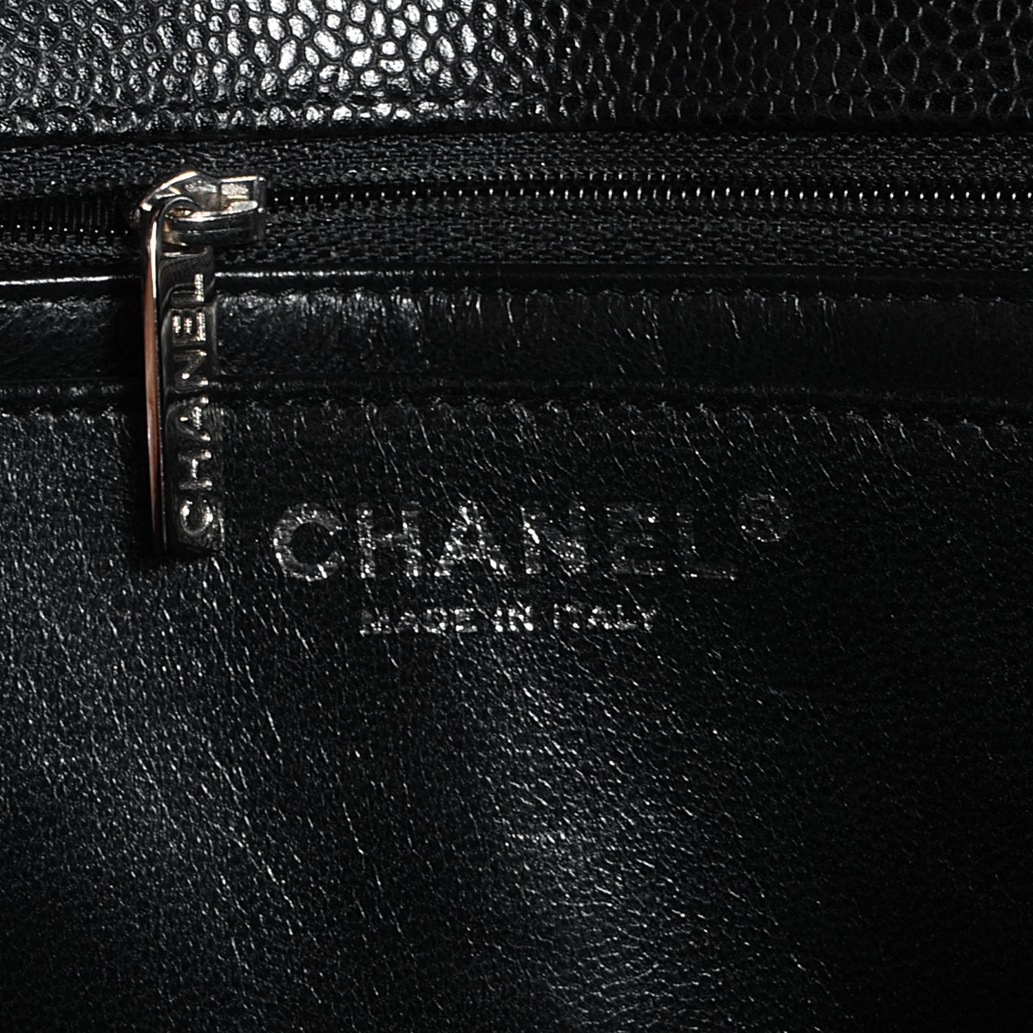 Chanel Caviar Jumbo Single Flap Black 7 of 9