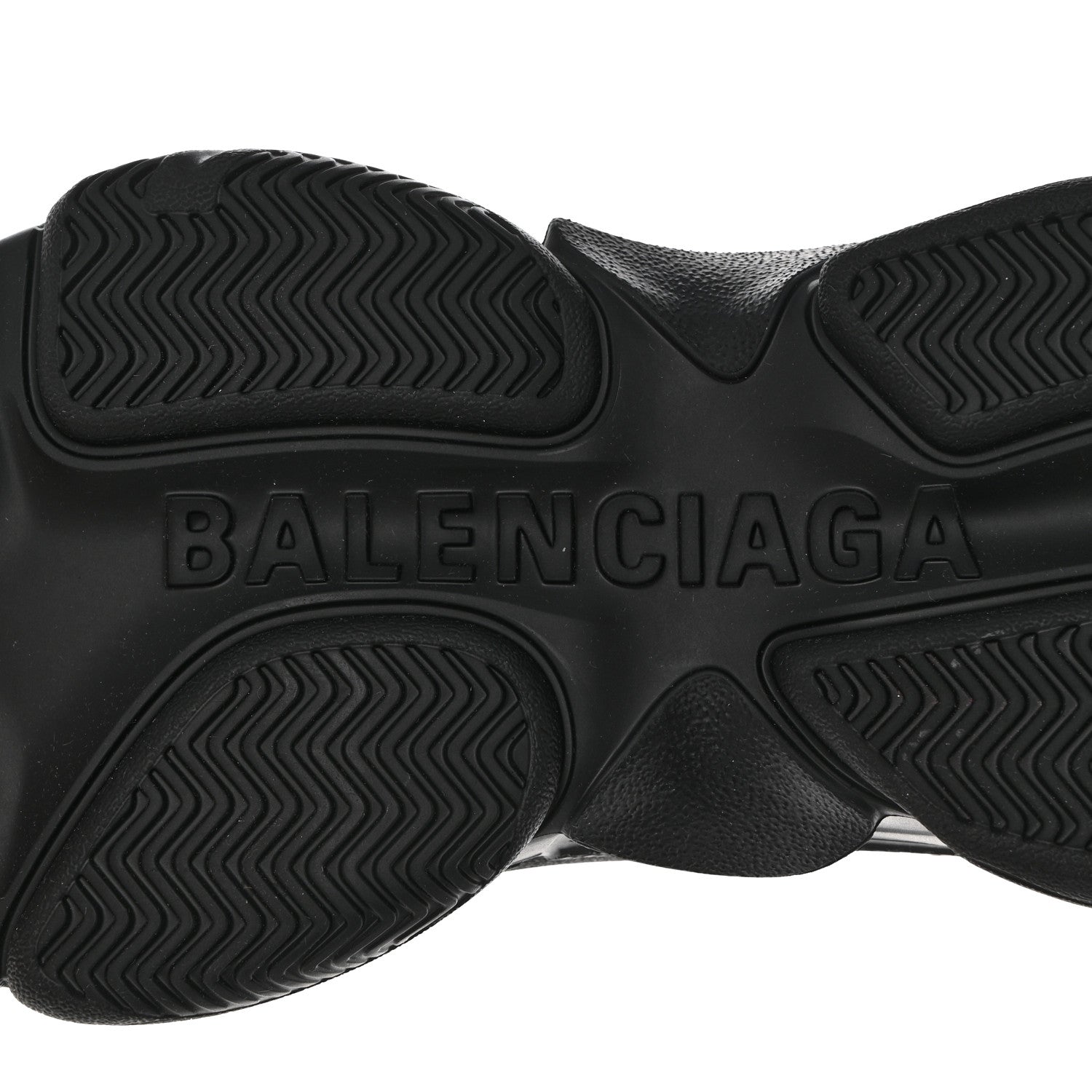 Balenciaga EVA Molded Mens Triple S Sneakers 40 Black 8 of 9