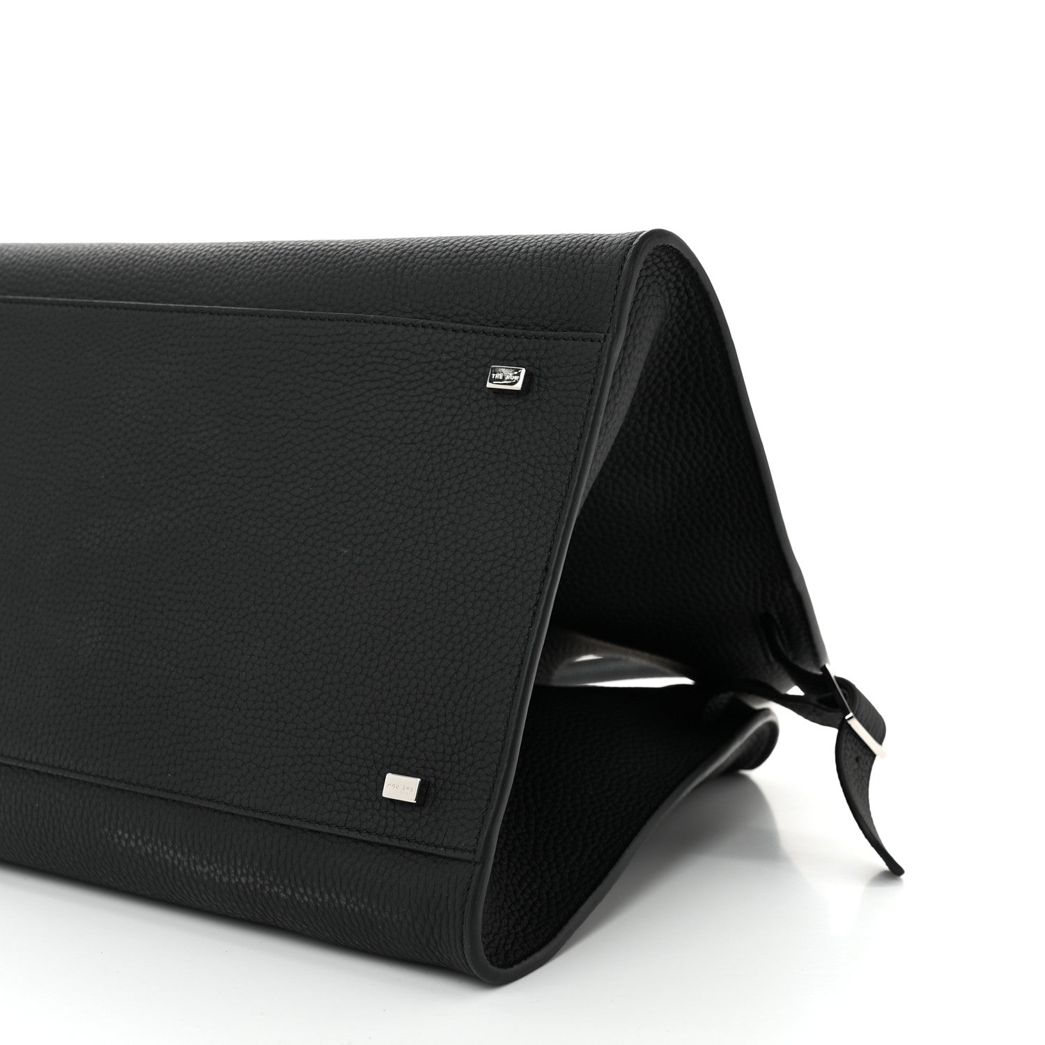 The Row Matte Grained Calfskin Soft Margaux 15 Black 9 of 9