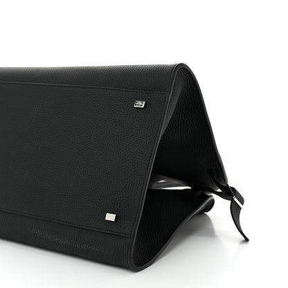 The Row Matte Grained Calfskin Soft Margaux 15 Black 9 of 9
