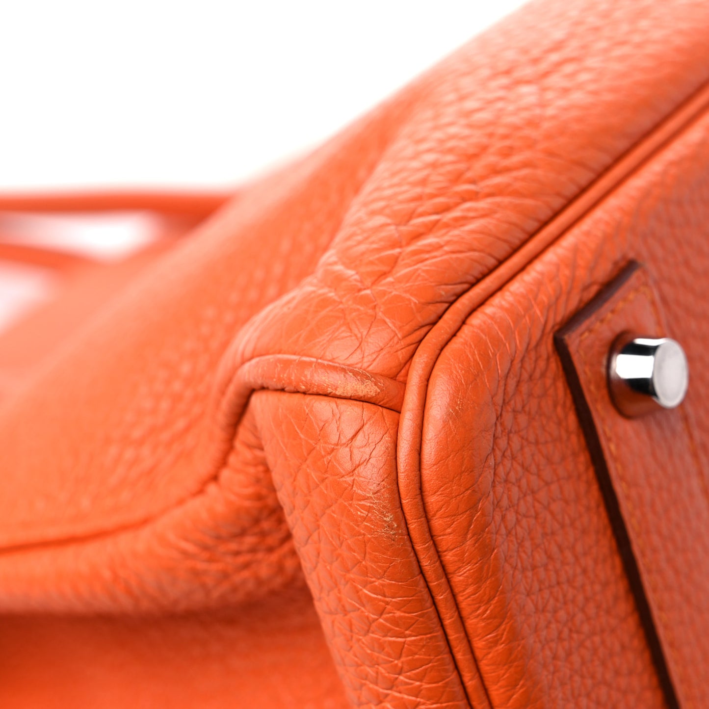 Togo Birkin 40 Orange