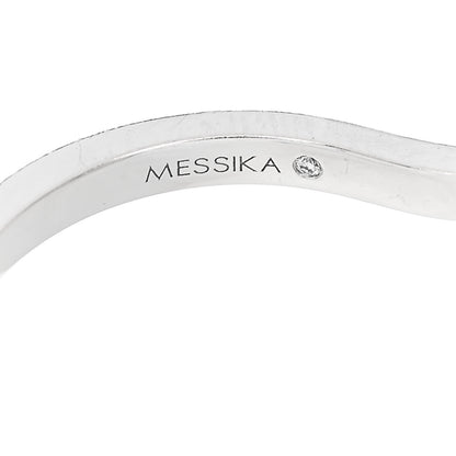 Messika 18K White Gold Diamond SM Lucky Move Pave Ring 52 6 5 of 6