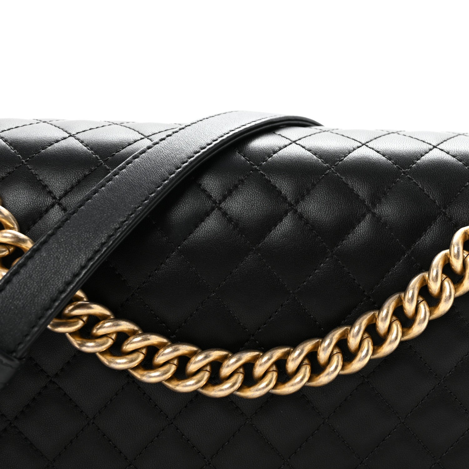 Chanel Lambskin Quilted New Medium Boy Flap Black 8 of 10